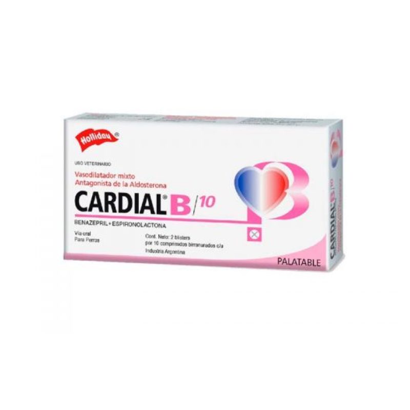 Cardial B/10 ( caja x 20 )