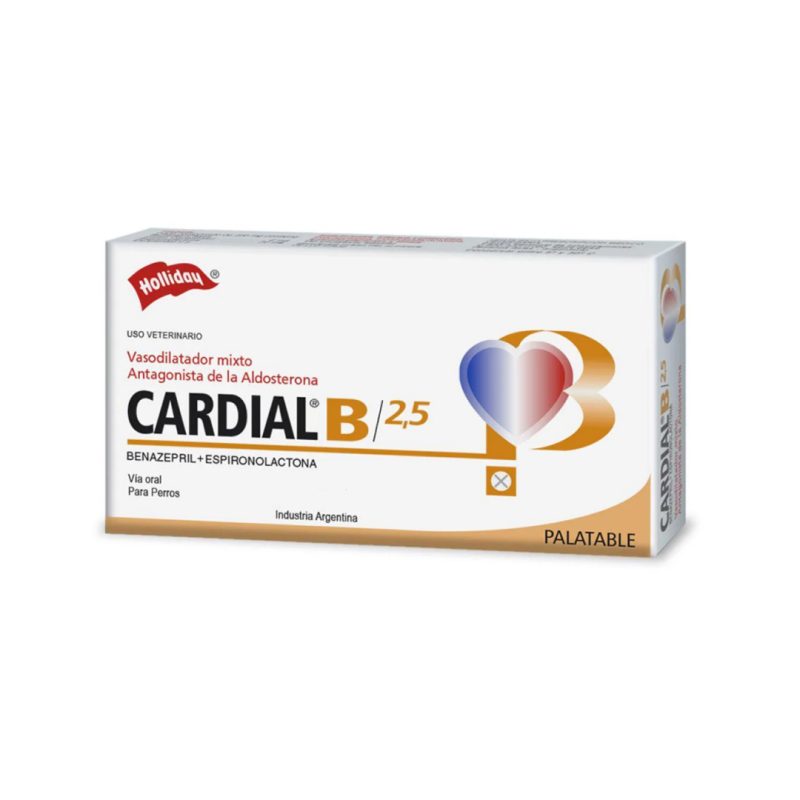 Cardial B/2,5 ( caja x 20 )