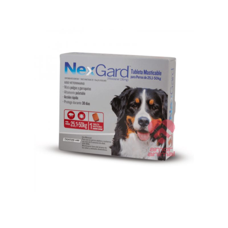 Nexgard 25 - 50 kg.