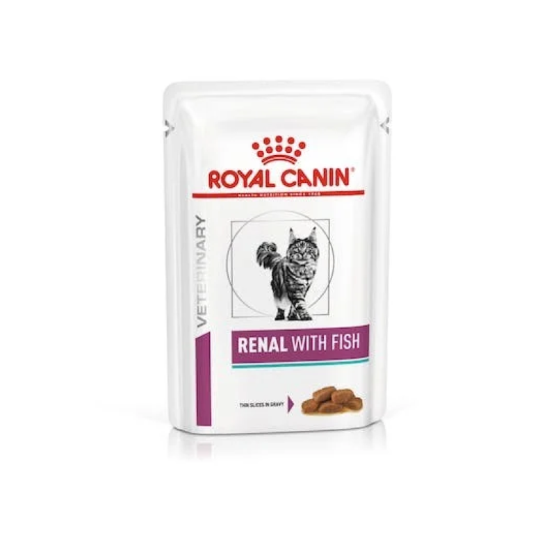 Royal Canin Renal Feline with Fish / Sobre