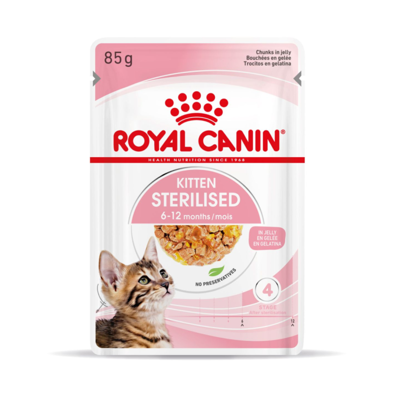 Royal Canin Kitten Sterilised Jelly Sobre