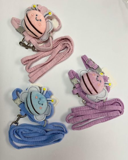 Arnes con abejita Rosado, Celeste, Amarillo y Lila
