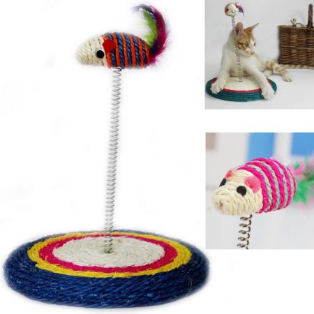 Mini rascador para gatos