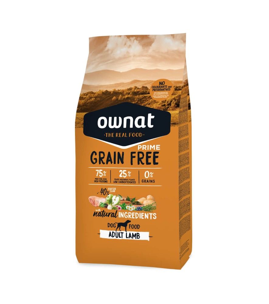 Ownat Grain Free Adult Lamb 3kg